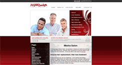 Desktop Screenshot of meshasalon.com
